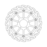 MOTO-MASTER FLAME SERIES FLOATING BRAKE ROTOR