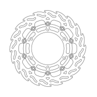 MOTO-MASTER FLAME SERIES FLOATING BRAKE ROTOR