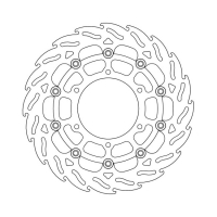 MOTO-MASTER FLAME SERIES FLOATING BRAKE ROTOR