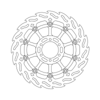 MOTO-MASTER FLAME SERIES FLOATING BRAKE ROTOR