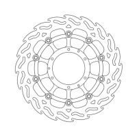 MOTO-MASTER FLAME SERIES FLOATING BRAKE ROTOR