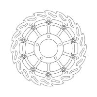 MOTO-MASTER FLAME SERIES FLOATING BRAKE ROTOR