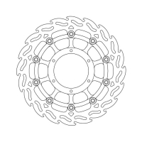 MOTO-MASTER FLAME SERIES FLOATING BRAKE ROTOR