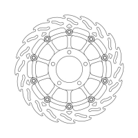 MOTO-MASTER FLAME SERIES FLOATING BRAKE ROTOR