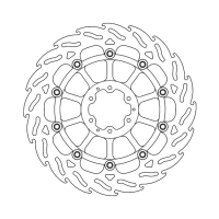 MOTO-MASTER FLAME SERIES FLOATING BRAKE ROTOR