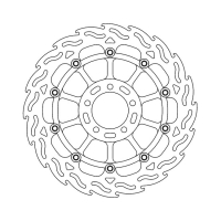 MOTO-MASTER FLAME SERIES FLOATING BRAKE ROTOR