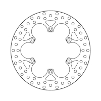 MOTO-MASTER HALO SERIES FIXED BRAKE ROTOR