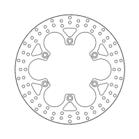 MOTO-MASTER HALO SERIES FIXED BRAKE ROTOR