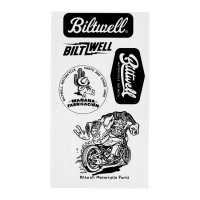 BILTWELL STICKER SHEET A