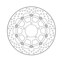 MOTO-MASTER HALO SERIES FLOATING BRAKE ROTOR