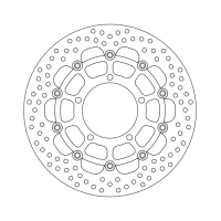 MOTO-MASTER HALO SERIES FLOATING BRAKE ROTOR