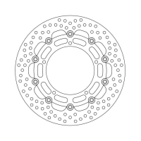 MOTO-MASTER HALO SERIES FLOATING BRAKE ROTOR