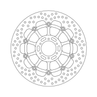 MOTO-MASTER HALO SERIES FLOATING BRAKE ROTOR