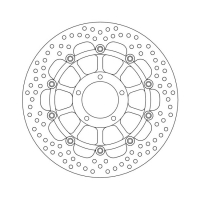 MOTO-MASTER HALO SERIES FLOATING BRAKE ROTOR