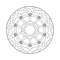 MOTO-MASTER HALO SERIES FLOATING BRAKE ROTOR