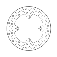 MOTO-MASTER HALO SERIES BRAKE ROTOR