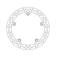 MOTO-MASTER HALO SERIES BRAKE ROTOR