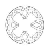 MOTO-MASTER HALO SERIES BRAKE ROTOR