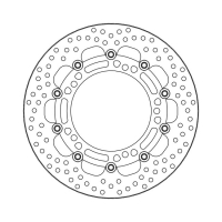 MOTO-MASTER HALO SERIES FLOATING BRAKE ROTOR