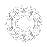 MOTO-MASTER FLAME SERIES FLOATING BRAKE ROTOR