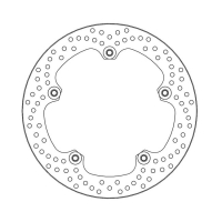 MOTO-MASTER HALO SERIES FIXED RIVITED BRAKE ROTOR