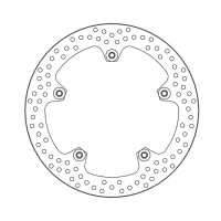 MOTO-MASTER HALO SERIES FIXED RIVITED BRAKE ROTOR