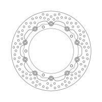 MOTO-MASTER HALO SERIES FLOATING BRAKE ROTOR