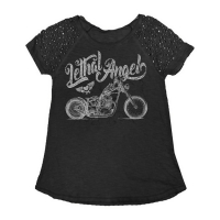 LT LETHAL ANGEL BIKE T-SHIRT BLACK