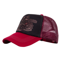 KING KEROSIN CLASSIC TRUCKER CAP MOTOR PSYCHO BLACK/RED