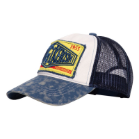 KING KEROSIN TRUCKER CAP SINCE 1955 WHITE/BLUE