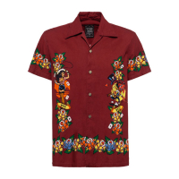 KING KEROSIN MAMBO-SHIRT COWGIRL BORDEAUX