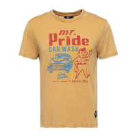 KING KEROSIN ENZYME WASH T-SHIRT MR. PRIDE RUST