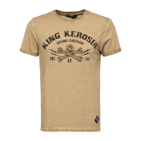 KING KEROSIN OIL WASHED T-SHIRT KK ORIGINAL R