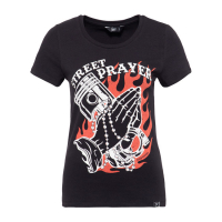 QUEEN KEROSIN CLASSIC-SHIRT STREET PRAYER BLACK