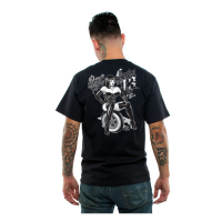 LUCKY 13 NATASCHA T-SHIRT BLACK