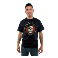 LUCKY 13 13 CLUB T-SHIRT BLACK