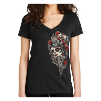 LUCKY 13 LITTLE DEAD HEAD T-SHIRT BLACK