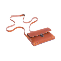 LUCKY 13 LADIES FESTIVAL LEATHER PURSE COGNAC BROWN