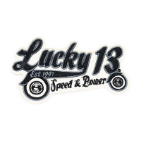 LUCKY 13 LUCKY SPEED PATCH BLACK