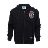 WCC CHAPEL ZIP HOODIE BLACK