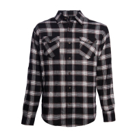 WCC CISCO FLANNEL SHIRT WHITE/BLACK/BROWN