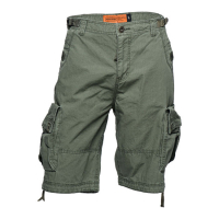 WCC CAINE RIPSTOP CARGO SHORTS OLIVE GREEN