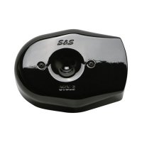 S&S, STEALTH TRIBUTE AIR CLEANER KIT. BLACK