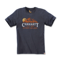 CARHARTT EXPLORER GRAPHIC T-SHIRT BLUESTONE