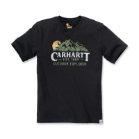 CARHARTT EXPLORER GRAPHIC T-SHIRT BLACK