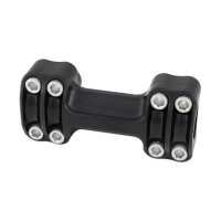 RSD, NOSTALGIA ONE-PIECE 4-BOLT RISER. 1.5" RISE. BLACK OPS