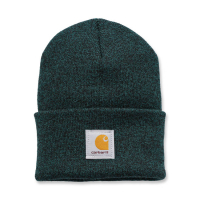 CARHARTT RIB KNIT BEANIE WATCH HUNTER GREEN/B