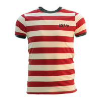 13 1/2 TSR RINGER T-SHIRT RED/WHITE