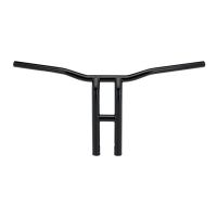 BILTWELL TYSON XL PULLBACK HANDLEBAR 14" BLACK SLOTTED