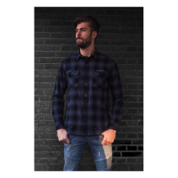 MCS WORKER FLANEL SHIRT BLACK/GREY